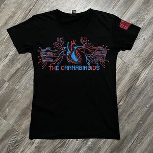 Cannabinoids x Control Freaq Women’s Graphic Tee L